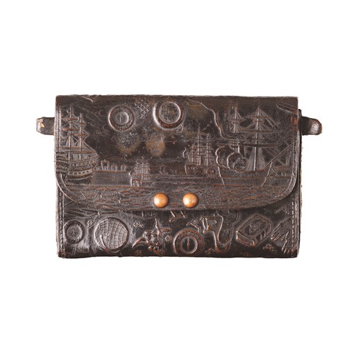 An Unusual Namban Leather Wallet